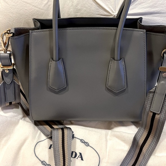 Prada Monochrome Slate Grey Bag - Picture 3 of 16